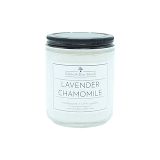 Lavender Chamomile Palm Wax Candle, Fresh Collection