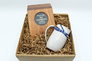Coffee Mug & Pastry Board Gift Box Set