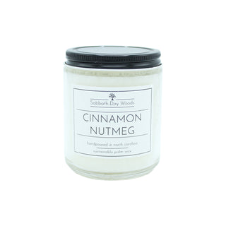 Cinnamon Nutmeg Palm Wax Candle, Fresh Collection