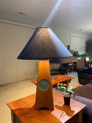 East of Appalachia Handcrafted Wooden Table Lamp